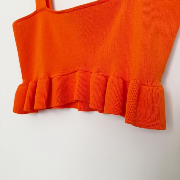 Orange cropped Top - Picture 5 of 10